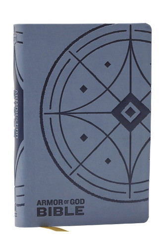 NKJV Armor of God Bible, Blue/Gray Leathersoft (Children's Bible, Red Letter, Comfort Print, Holy Bible): New King James Version by Thomas Nelson, 9781400336807