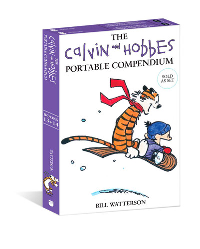 The Calvin and Hobbes Portable Compendium Set 7 by Bill Watterson, 9781524890735