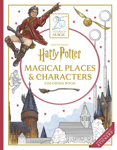 Harry Potter: Magical Places and Characters Coloring Book by Insight Editions, 9798337403793