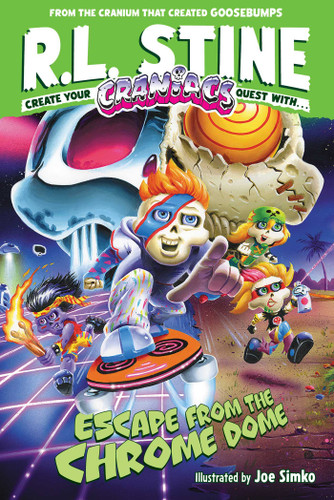 Escape from the Chrome Dome by R.L. Stine, Joe Simko, 9798347109210