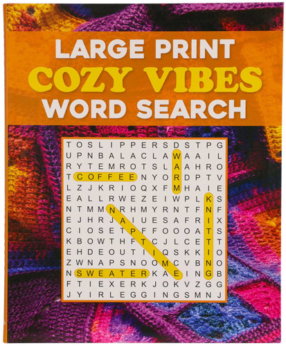 Large Print Cozy Vibes Word Search by Editors of Thunder Bay Press, 9781667212371