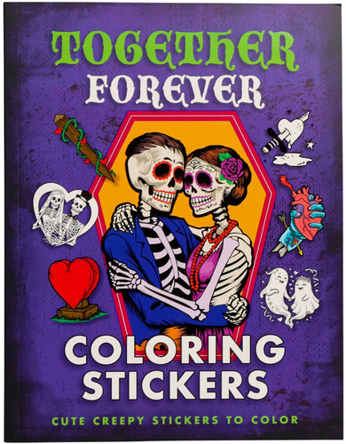 Together Forever Coloring Stickers by Editors of Thunder Bay Press, 9781667213026