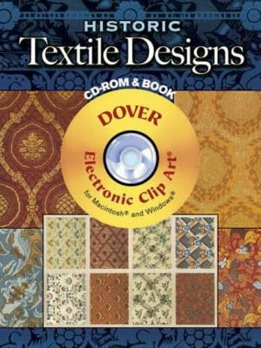 Historic Textile Designs CD-ROM and Book by M. Dupont-Auberville, 9780486998701