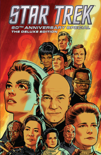 Star Trek: 60th Anniversary Special--The Deluxe Edition by Brian Michael Bendis, Mike McMahan, Ryan North, Christopher Cantwell, Chris Fenoglio, 9798887245010