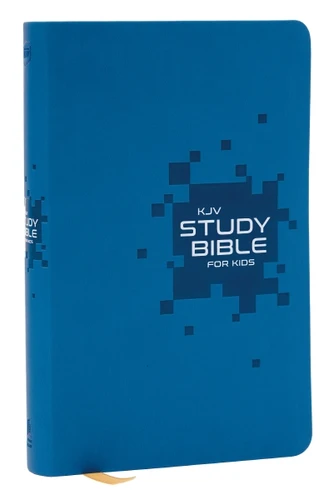 KJV Study Bible for Kids, Blue Leathersoft (The Premier Study Bible for Children (Ages 7-12)) by Thomas Nelson, 9781400353088