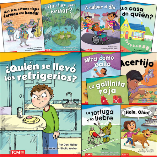 Literary Text Grade K Set 3 Spanish: 10-Book Set by Multiple Authors, 9781087602738