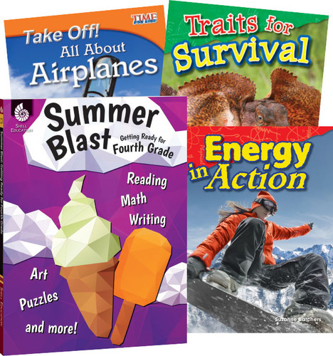 Learn-at-Home: Summer STEM Bundle Grade 4 by Multiple Authors, 9781425816742