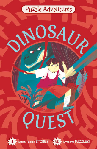 Dinosaur Quest (4 Action-Packed Stories, 90 Awesome Puzzles!) by Lucy Doncaster, Arianna Bellucci, 9781398871151