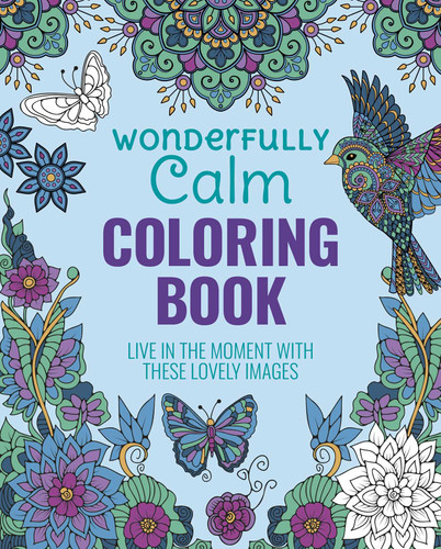 Wonderfully Calm Coloring Book by Tansy Willow, 9781398874220