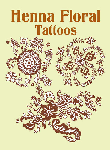 Henna Floral Tattoos (Miniature Edition) by Anna Pomaska, 9780486437330