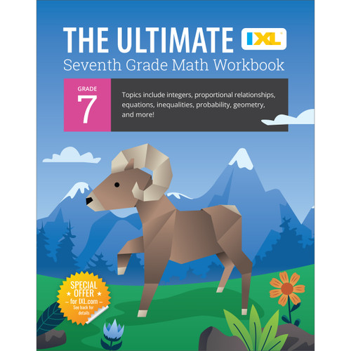 IXL Ultimate Grade 7 Math Workbook by IXL Learning, 9781947569621
