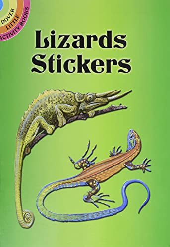 Lizards Stickers (Miniature Edition) by Jan Sovak, 9780486421032 Lizards Stickers (Miniature Edition) by Jan Sovak, 9780486421032