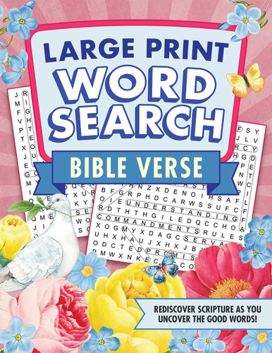 Bible Verse Large Print Word Search by Peter Pauper Press Inc., 9781441348760