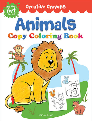 Colouring Book of Animals: Creative Crayons Series - Crayon Copy Colour Books by Wonder House Books, 9789387779716