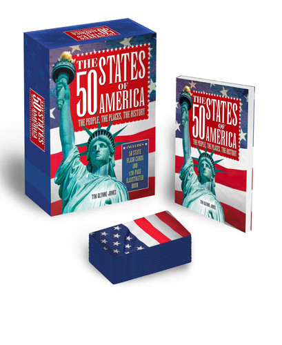 The 50 States of America Book & Card Deck (The People, The Places, The History) by Tim Glynne-Jones, 9781398818071