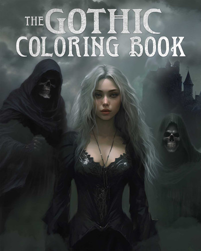 The Gothic Coloring Book (Over 45 Images) by Tansy Willow, 9781398844339