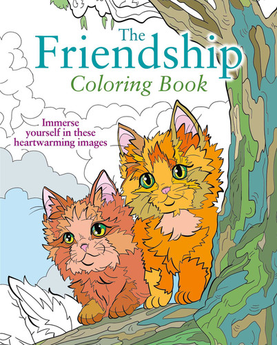 The Friendship Coloring Book (Immerse yourself in these heartwarming images) by Tansy Willow, 9781398858268