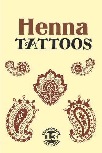 Henna Tattoos (Miniature Edition) by Anna Pomaska, 9780486416465