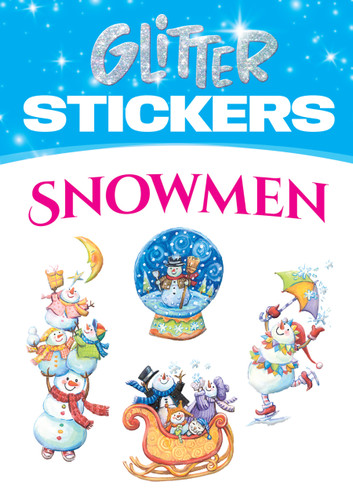 Glitter Snowmen Stickers (Miniature Edition) by Yu-Mei Han, 9780486451794