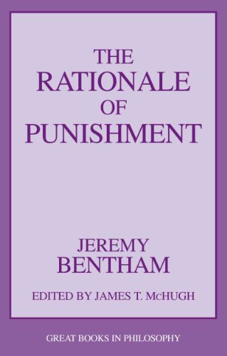 Rationale of Punishment by Jeremy Bentham, 9781591026273