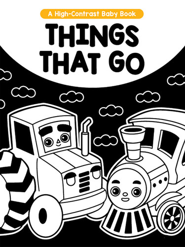 High Contrast: Things That Go by Little Hippo Books, Ksenya Savva, 9781966969648