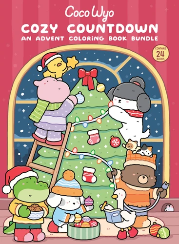 Cozy Countdown (An Advent Coloring Book Bundle) by Coco Wyo, 9798217445738