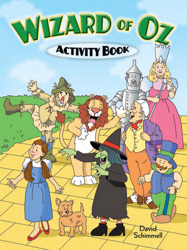 Wizard of Oz Activity Book by David Schimmell, 9780486480954