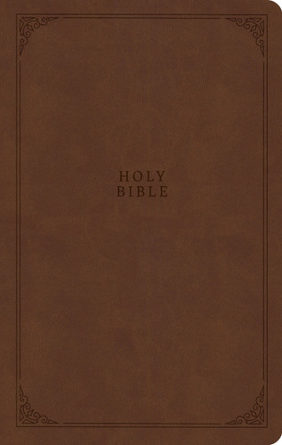 CSB Premium Gift Bible, Easy-to-Read Optimal Type, Brown LeatherTouch by CSB Bibles by Holman, 9798384557241