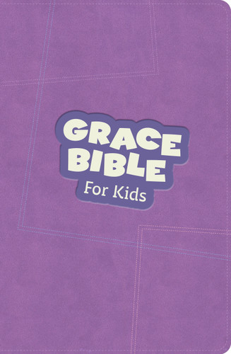CSB Grace Bible for Kids, Purple LeatherTouch (Dyslexia Friendly) by 2K/DENMARK, CSB Bibles by Holman, 9798384557449