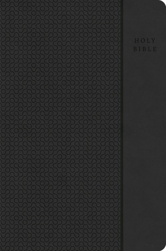 CSB Large Print Compact Reference Bible, Value Edition, Easy-to-Read Optimal Type, Charcoal LeatherTouch by CSB Bibles by Holman, 9798384557517