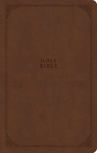 KJV Premium Gift Bible, Brown LeatherTouch by Holman Bible Publishers, 9798384557739