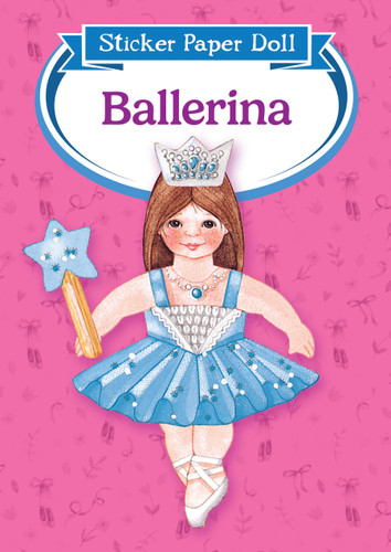 Ballerina Sticker Paper Doll (Miniature Edition) by Crystal Collins, 9780486281780