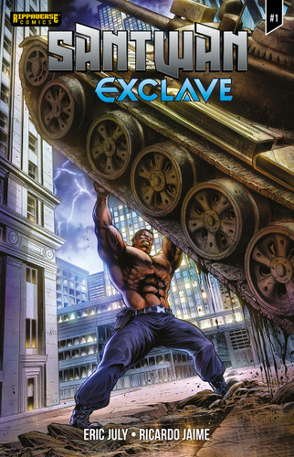 Santwan: Exclave #1 by Eric July, Ricardo Jaime, Tatto Caballero, The Invisible Art Studio, 9781971084787