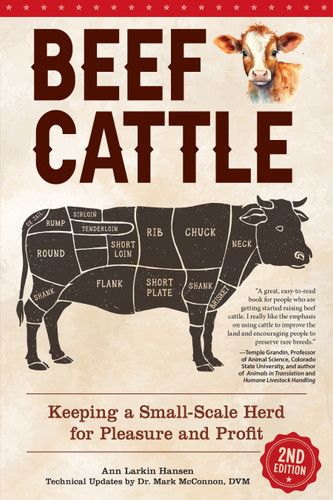 Beef Cattle, 2nd Edition (Keeping a Small-Scale Herd for Pleasure and Profit) by Ann Larkin Hansen, 9781620084281