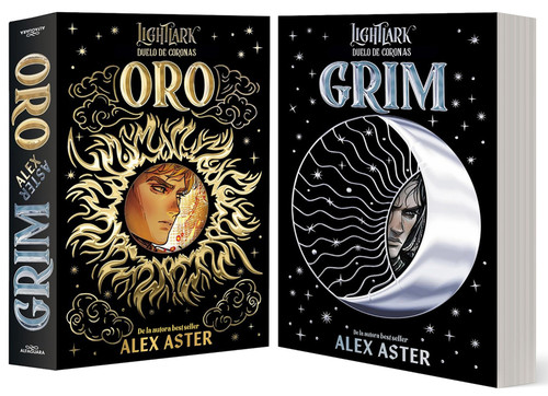Grim y Oro: duelo de coronas / Grim and Oro: Dueling Crowns (A Lightlark Saga Deluxe Companion Book) (Spanish Edition) by Alex Aster, 9791387949464