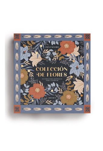 Colección de flores / Flower Collection (Botanical Illustrations to Color) (Spanish Edition) by Inés María Calveiro, 9786316544841