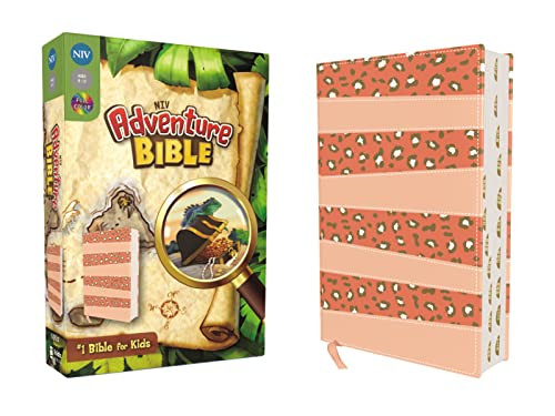NIV, Adventure Bible, Leathersoft, Coral, Full Color, Thumb Indexed Tabs by Lawrence O. Richards, Zondervan, 9780310461890