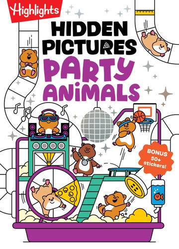 Party Animals Hidden Pictures by Highlights, 9781639625017