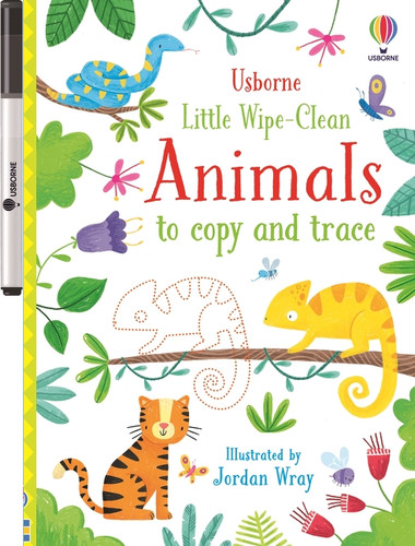 Little Wipe-Clean Animals to Copy and Trace by Kirsteen Robson, Malu Lenzi, 9781806461271