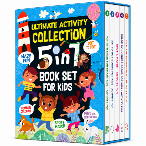 Ultimate Activity 5 in 1 Books Set by Mamta Garg, 9789376896974