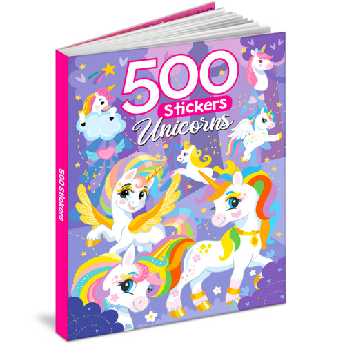 500 Unicorn Stickers Book by Mamta Garg, 9789376897278