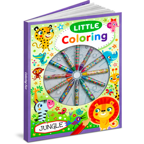 Animals Little coloring Book by Mamta Garg, 9789376897506