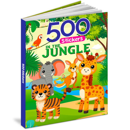 500 Jungle Stickers by Mamta Garg, 9789376899210