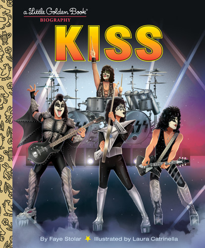 KISS: A Little Golden Book Biography by Faye Stolar, Laura Catrinella, 9798217229833