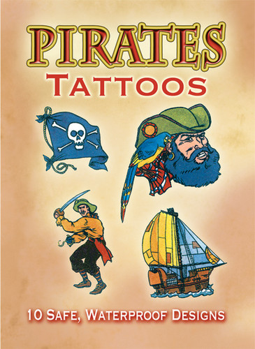 Pirates Tattoos (Miniature Edition) by Steven James Petruccio, 9780486402024