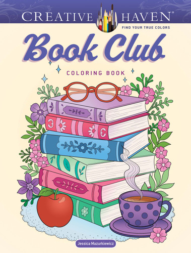 Creative Haven Book Club Coloring Book by Jessica Mazurkiewicz, 9780486858159