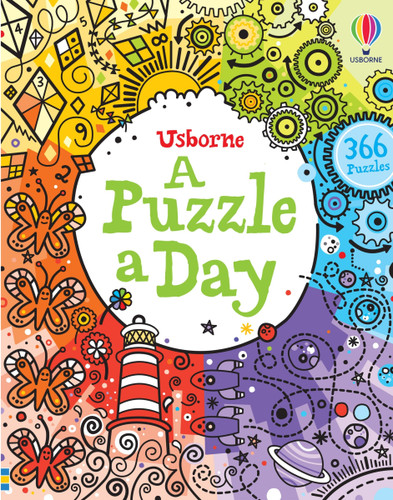 A Puzzle a Day by Phillip Clarke, Michael Hill, Michael Hill, 9781836052357