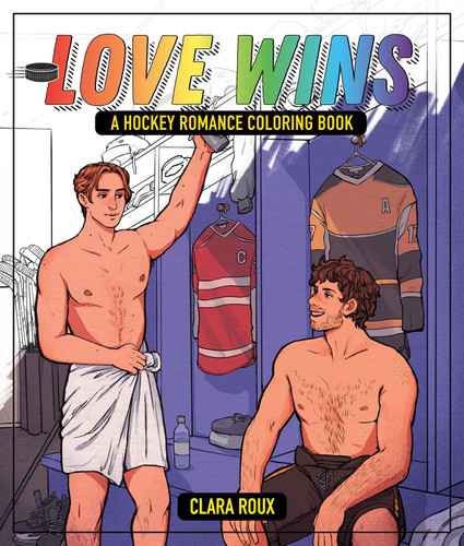 Love Wins! (A Hockey Romance Coloring Book) by Clara Roux, 9781965636763