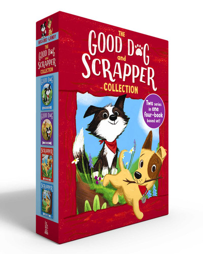 The Good Dog & Scrapper Collection (Boxed Set) (Home Is Where the Heart Is; Raised in a Barn; Leader of the Pack; Pup vs. Squirrel) by Cam Higgins, Ariel Landy, 9798347119172