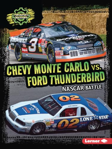 Chevy Monte Carlo vs. Ford Thunderbird (NASCAR Battle) by David Stabler, 9798348065706